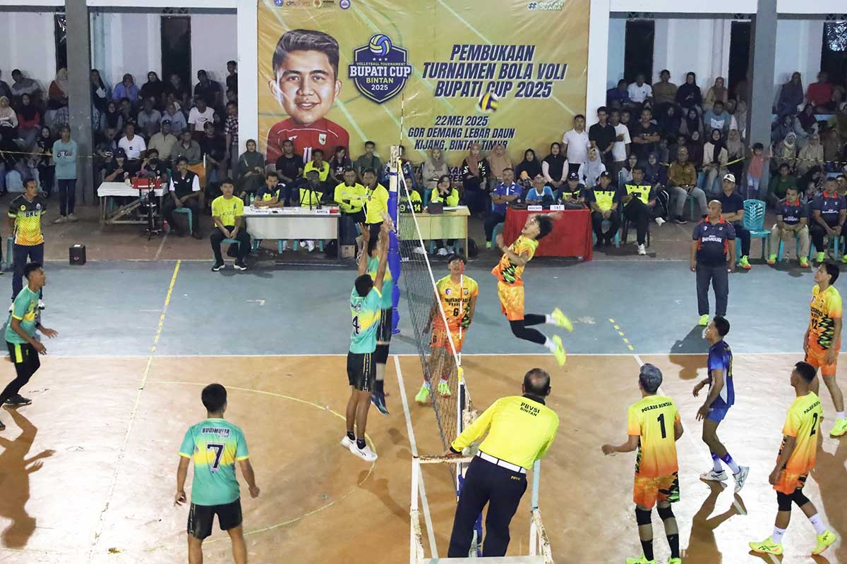 Polres Bintan dan Megat 707 Jawara Bupati Cup 2025
