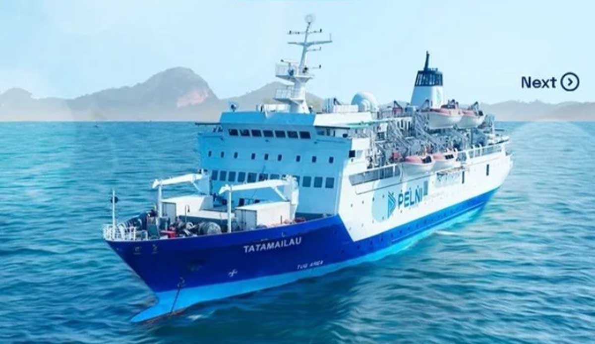 Jadwal Kapal Pelni KM Tatamailau Tanggal 1 Juli hingga 14 Juli 2025