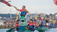 Serunya Lomba Perahu Naga di Tanjungpinang, Meriahkan Tradisi Sembahyang Laut