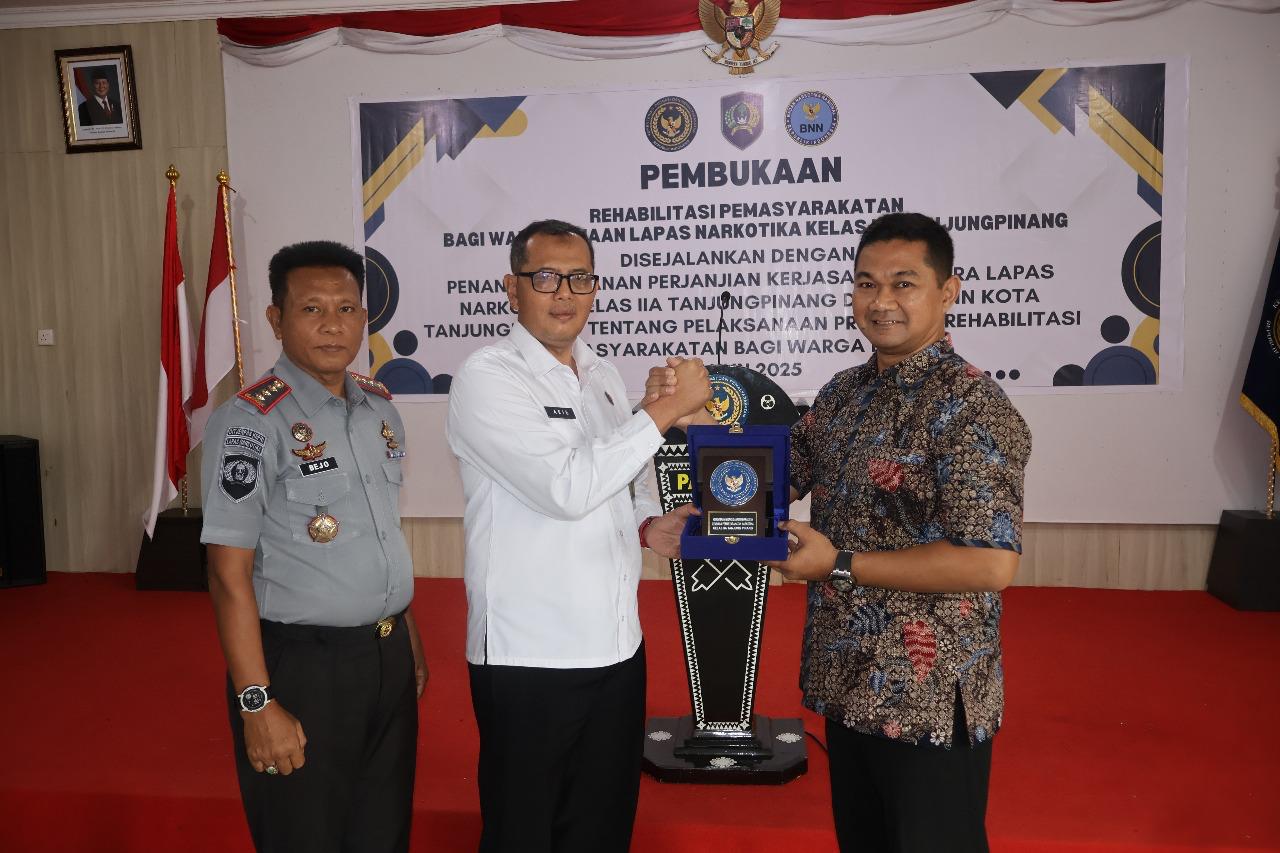Cegah Residivisme, Lapas Narkotika Tanjungpinang Gandeng BNNK Jalankan Rehabilitasi Narapidana