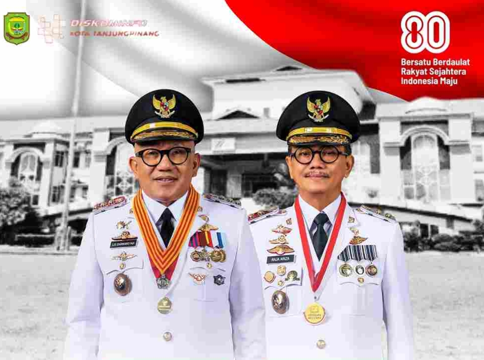 Wali Kota Tanjungpinang Ajak Warga Kibarkan Merah Putih Selama Agustus 2025