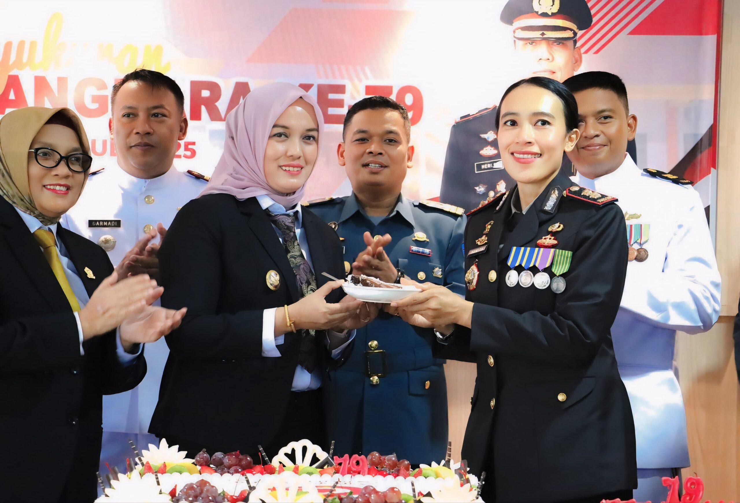 Peringatan Hari Bhayangkara ke-79 di Bintan, Wabup Deby Apresiasi Peran Polres Jaga Kamtibmas