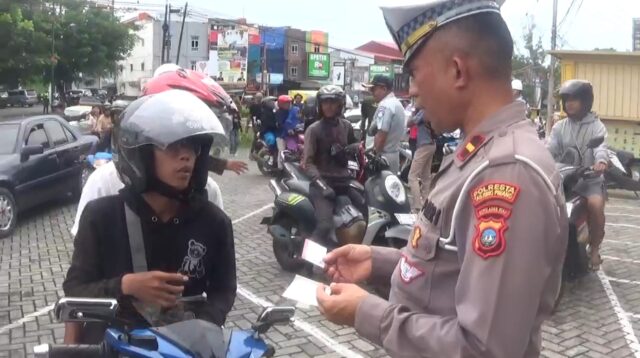 Razia Pajak Digelar di Tanjungpinang, 92 Kendaraan Terjaring