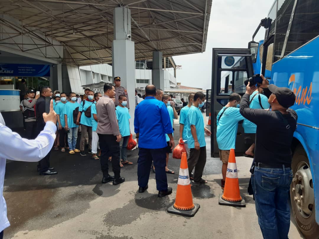 232 WNI Dipulangkan dari Malaysia, Begini Prosesnya Lewat Jalur Laut ke Batam
