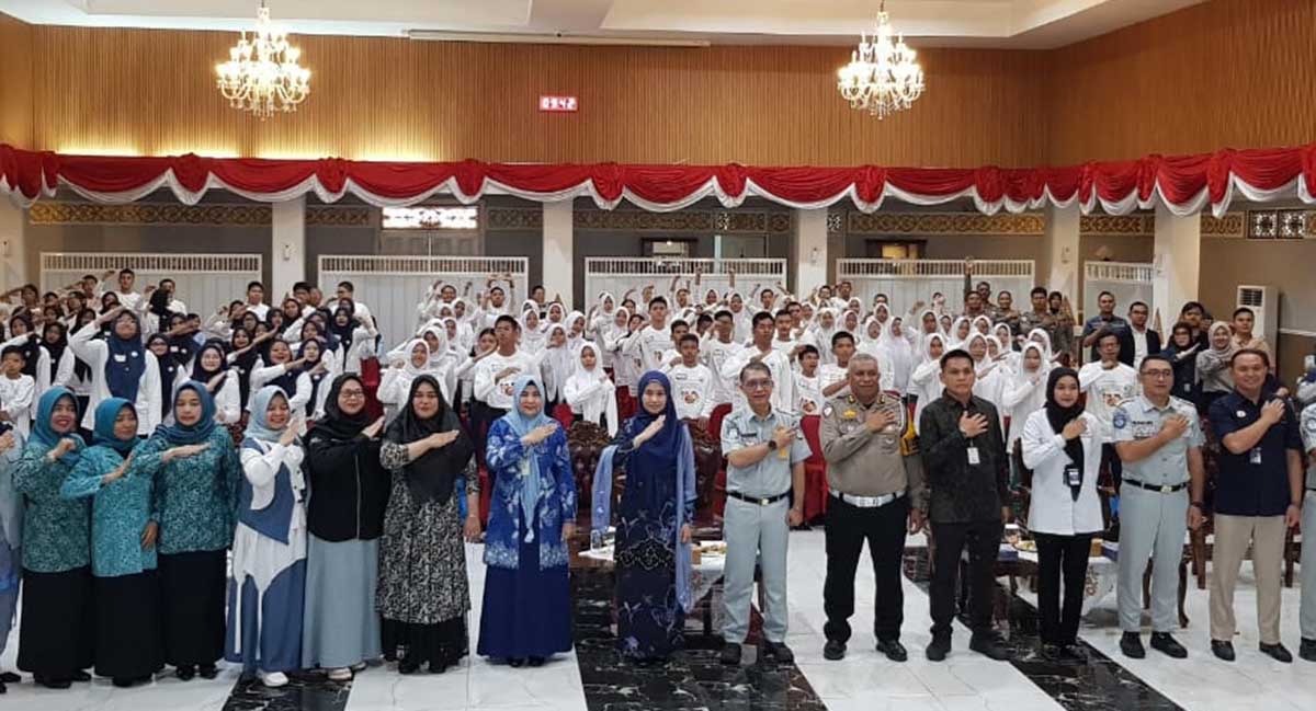 Hari Anak Nasional, Jasa Raharja Riau Ajak Pelajar Jadi Duta Keselamatan Lalu Lintas
