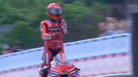 Tarian Pacu Jalur Tembus MotoGP, Marc Marquez Ikut Tren Aura Farming
