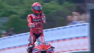 Tarian Pacu Jalur Tembus MotoGP, Marc Marquez Ikut Tren Aura Farming