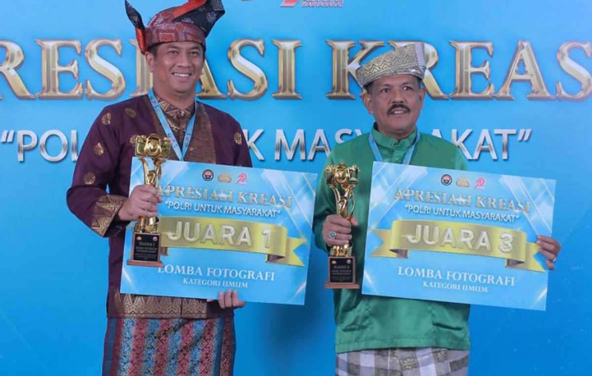 Polresta Tanjungpinang Raih Penghargaan di Lomba Fotografi Kreasi Polri