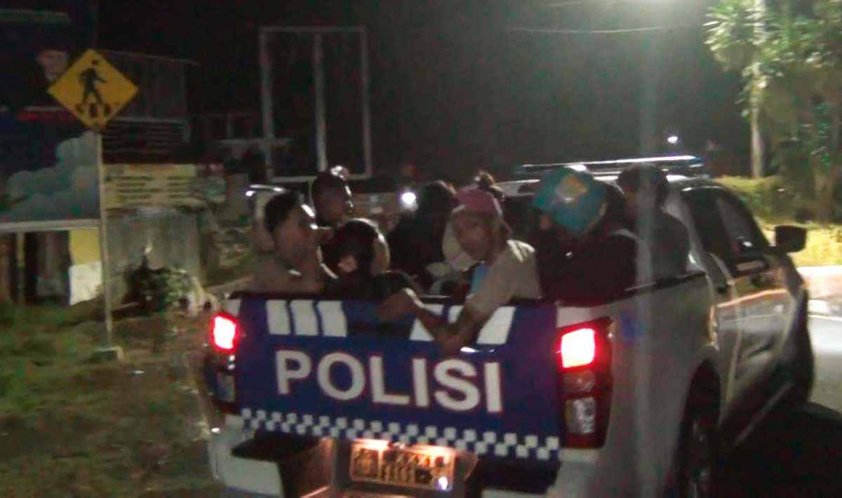 Balap Liar di Tanjungpinang Dibubarkan, 8 Motor Remaja Diamankan Polisi