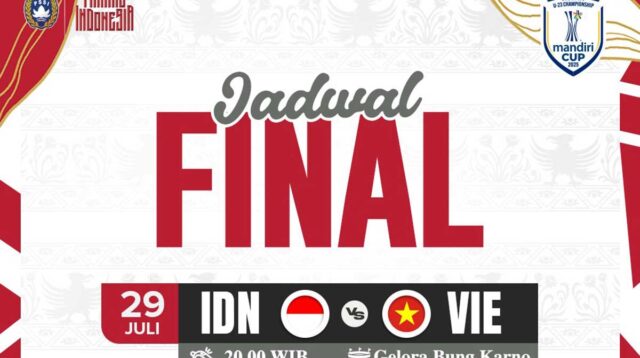Timnas Indonesia vs Vietnam di Final Piala AFF U23 2025: Jadwal dan Link Streaming