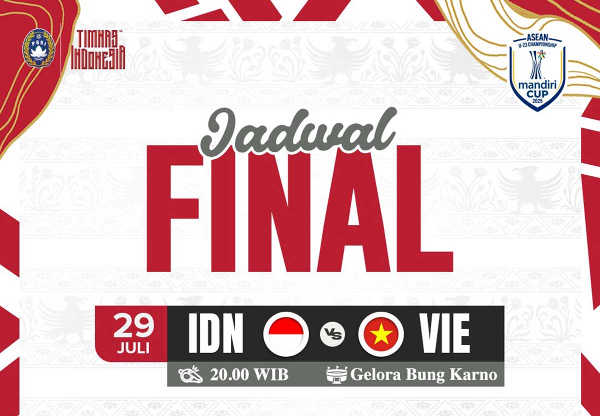 Timnas Indonesia vs Vietnam di Final Piala AFF U23 2025: Jadwal dan Link Streaming