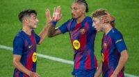 Barcelona Menang Telak 5-0 atas Como di Joan Gamper Trophy