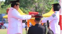 HUT ke-80 RI, Bupati Bintan Pimpin Upacara di Lapangan Bukit Kerang