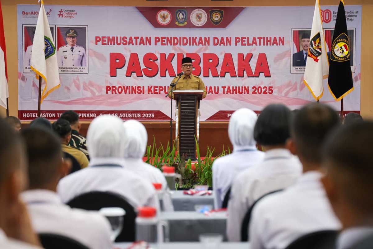 Jelang HUT RI Ke 80, 33 Pelajar Kepri Jalani Pelatihan Paskibraka