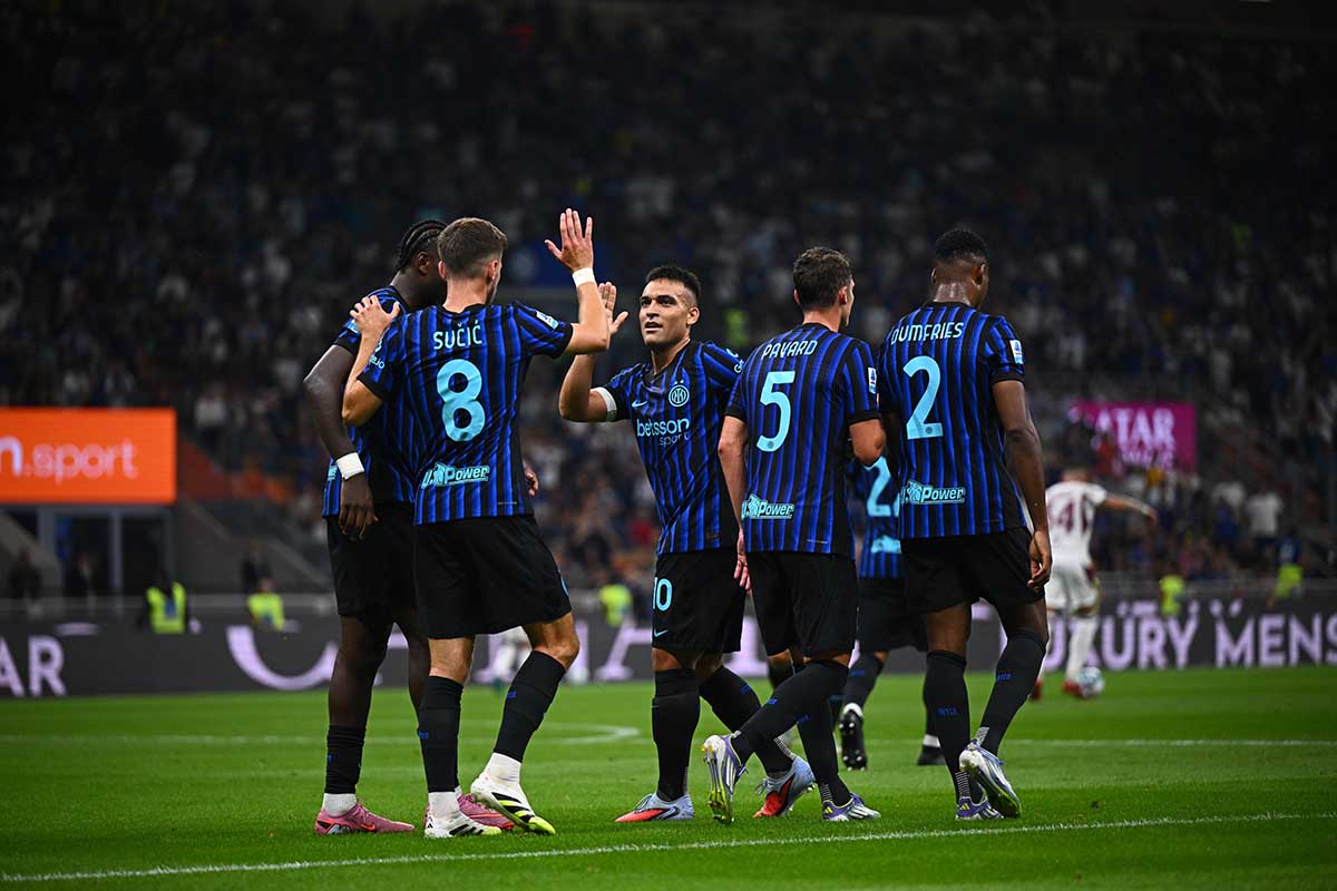 Inter Milan Gaspol, Bantai Torino 5-0 di Laga Perdana Serie A