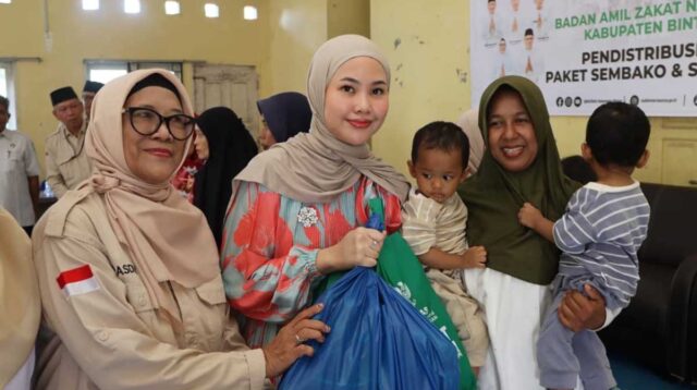 TP-PKK dan Baznas Bintan Salurkan Bantuan Sosial untuk Warga