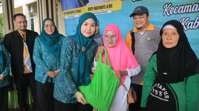 GERMAS Hadir di Bintan Pesisir, Hafizha Ajak Warga Biasakan Hidup Sehat