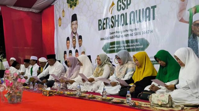 Warga Griya Senggarang Permai Gelar Istighosah dan Bersholawat Peringati Maulid Nabi Muhammad