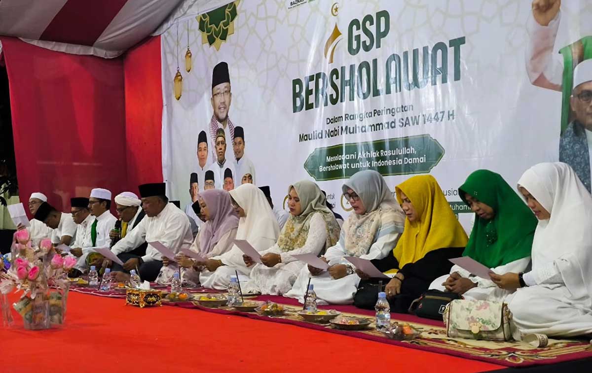 Warga Griya Senggarang Permai Gelar Istighosah dan Bersholawat Peringati Maulid Nabi Muhammad