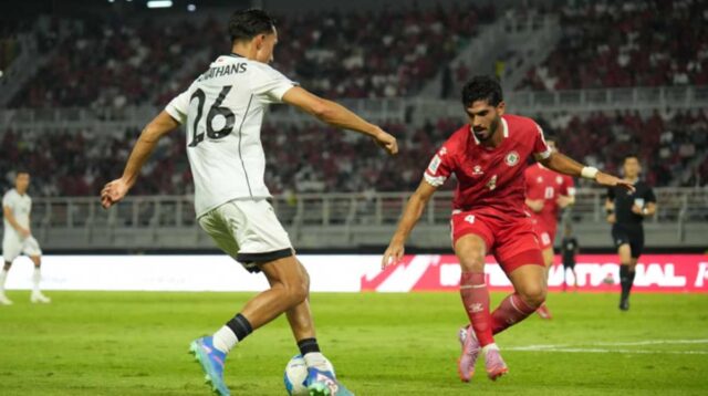 Timnas Indonesia Tertahan Lebanon, Dominasi Tak Berbuah Gol