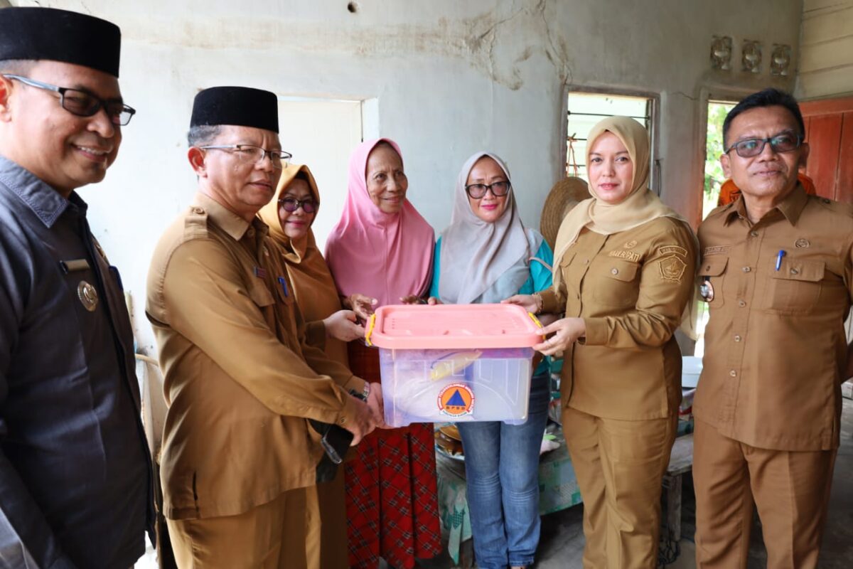 Cuaca Ekstrem Melanda Bintan, Deby Maryanti Cek Kondisi Warga Terdampak