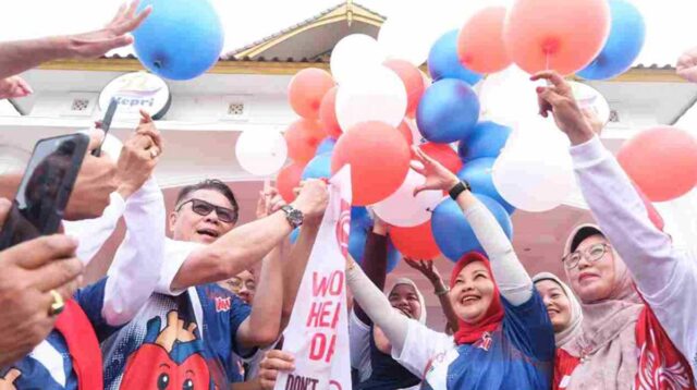 Hari Jantung Sedunia 2025 di Tanjungpinang, Ratusan Warga Ikuti Senam dan Edukasi Kesehatan