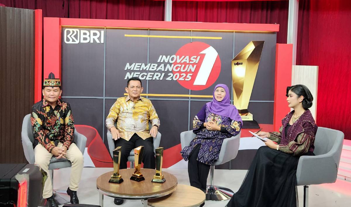 Gubernur Kepri Ansar Ahmad Terima Penghargaan Atas Komitmennya Dalam Meningkatkan Ekonomi Daerah.