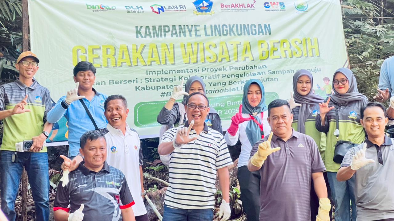 DLH Bintan Luncurkan Program Bintan BERSERI, Dorong Warga Hidup Lebih Ramah Lingkungan