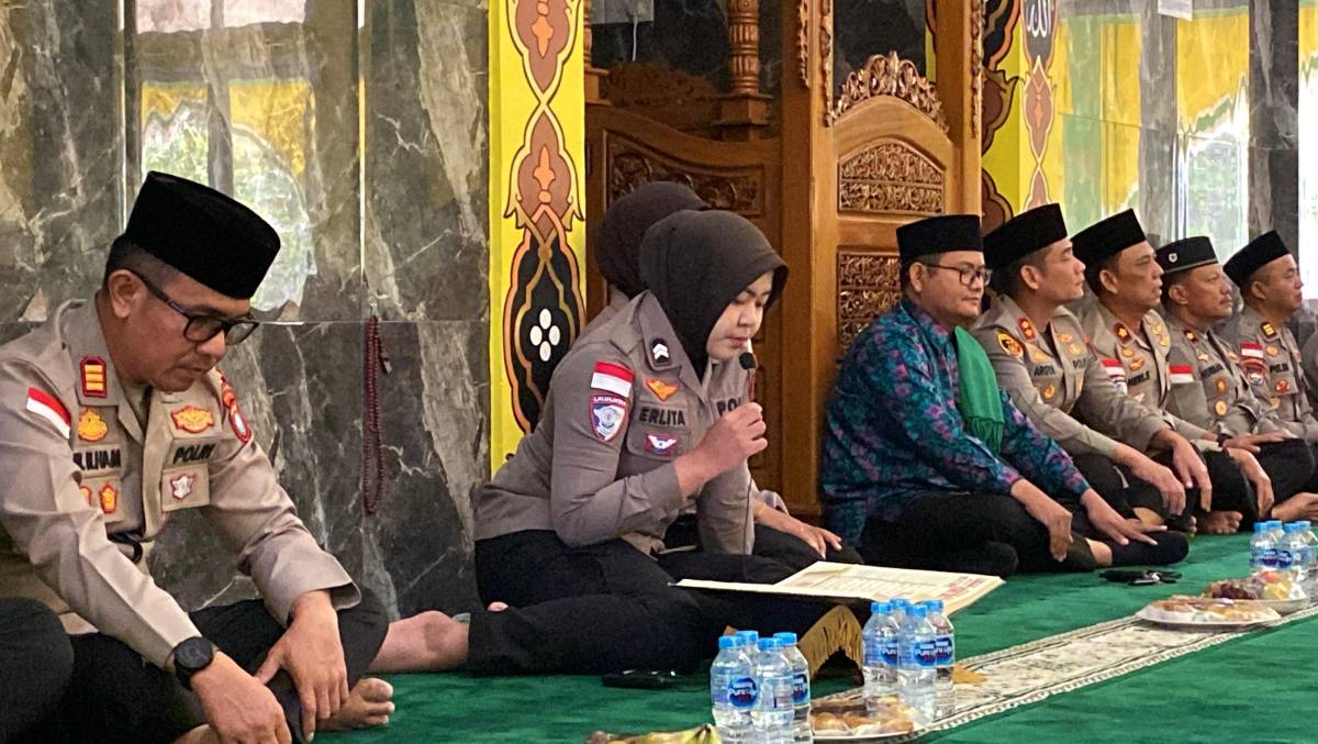 Polres Bintan Gelar Peringatan Isra Mi'raj 1447 H, Momentum Perkuat Iman dan Kepedulian Sosial.