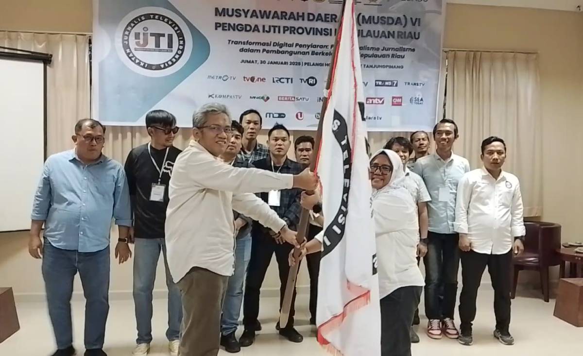 Sah! Gusti Yenosa Terpilih Pimpin IJTI Kepri 2026–2030, Usung Koperasi Jurnalis untuk Sejahterakan Anggota.