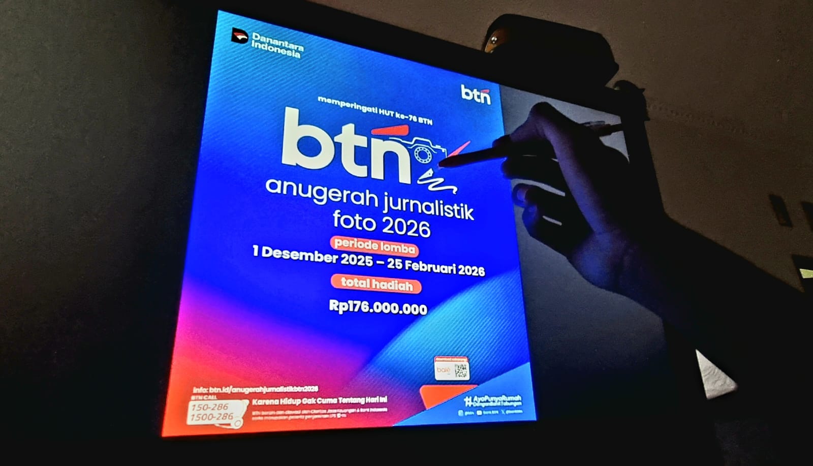 BTN Kembali Gelar Anugerah Jurnalistik dan Foto 2025, Total Hadiah Rp176 Juta