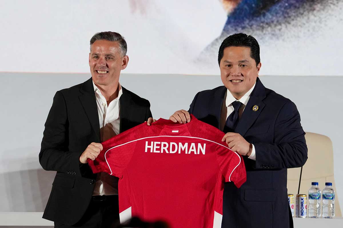 PSSI Resmi Perkenalkan John Herdman sebagai Pelatih Kepala Timnas Indonesia