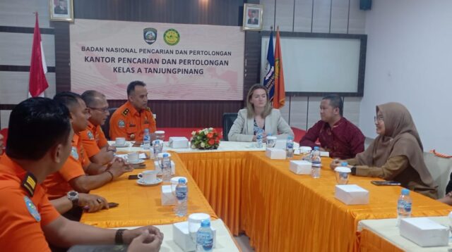 Basarnas Tanjungpinang Terima Kunjungan Kedubes Inggris, Bahas Kerja Sama Operasi SAR