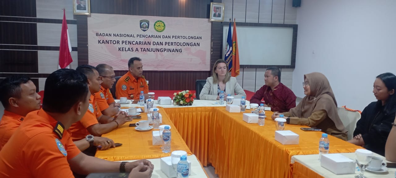 Basarnas Tanjungpinang Terima Kunjungan Kedubes Inggris, Bahas Kerja Sama Operasi SAR