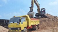 pasir-bintan Ready Mix di Bintan Diduga Terima Pasir dari Tambang Ilegal