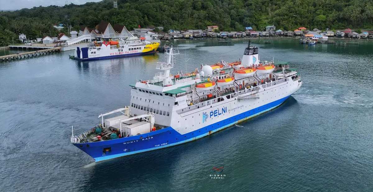 Jadwal Kapal Pelni KM Bukit Raya Tanggal 4-16 Februari 2026
