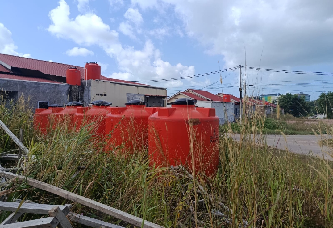 Empat Bulan Tak Mengalir, Warga Pinangmas Residence Tanjungpinang Kesulitan Air Bersih