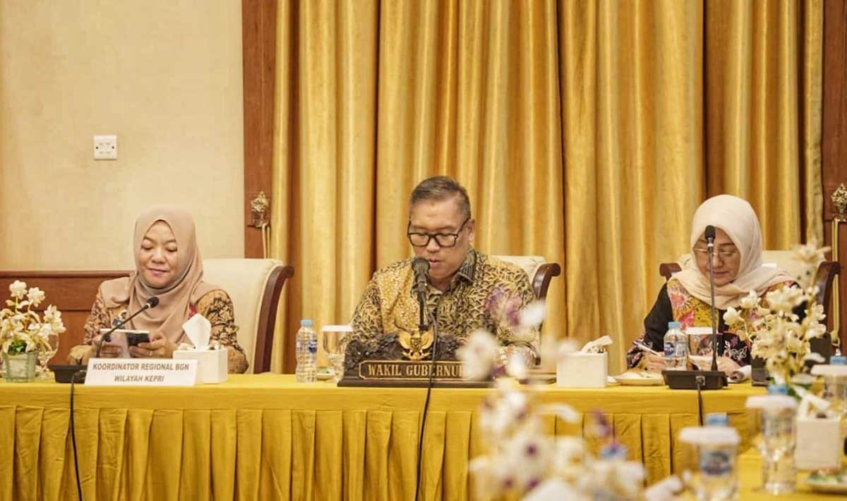 Tahun Ini Wagub Kepri Targetkan Program Makan Bergizi Gratis Tuntas 100 Persen