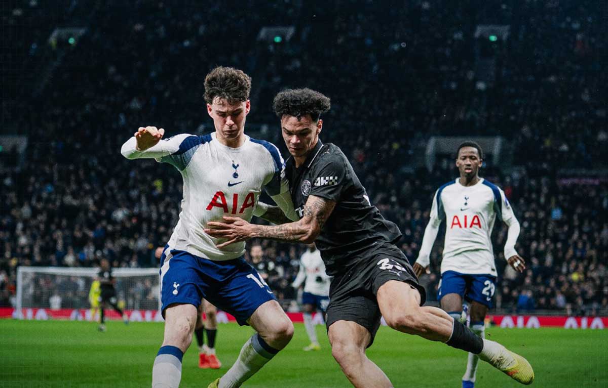 Sempat Unggul 2-0, Manchester City Gagal Menang di Markas Tottenham Hotspur