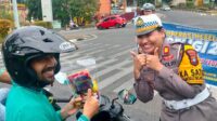 Tertib Berkendara Dapat Sembako, Ini Cara Satlantas Tanjungpinang Apresiasi Warga