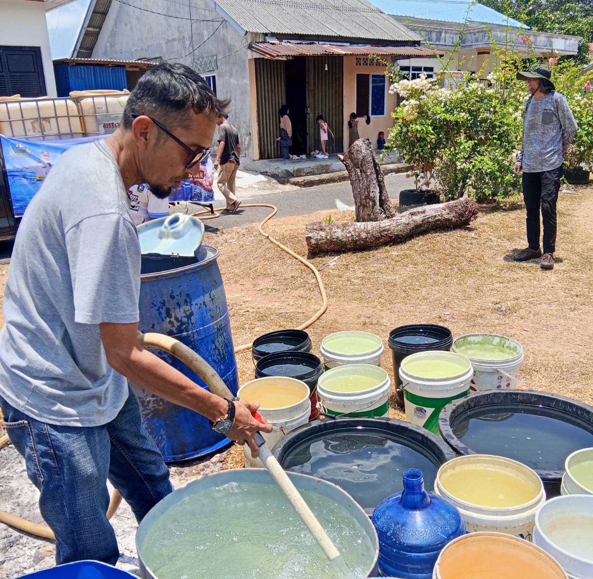 Kekeringan di Bintan, Pemkab Mulai Distribusikan Air Bersih ke Warga Terdampak