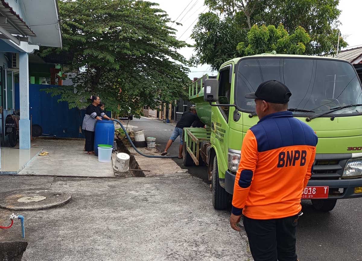 Dua Hari, 208 Ton Air Bersih Disalurkan ke Warga Tanjungpinang