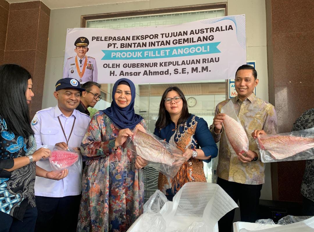 800 Kg Ikan Kakap dari Kepri Dikirim ke Australia, Nilai Ekspor Capai Rp160 Juta