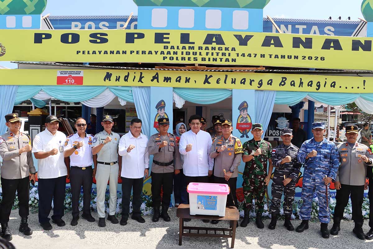Jelang Lebaran Idulfitri, Kapolres Bintan dan Bupati Pastikan Keamanan Mudik