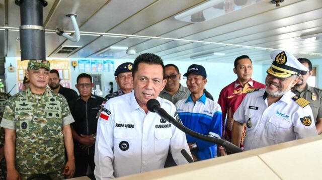 Mudik Lebaran 2026, Gubernur Ansar Cek Layanan Penumpang KM Kelud