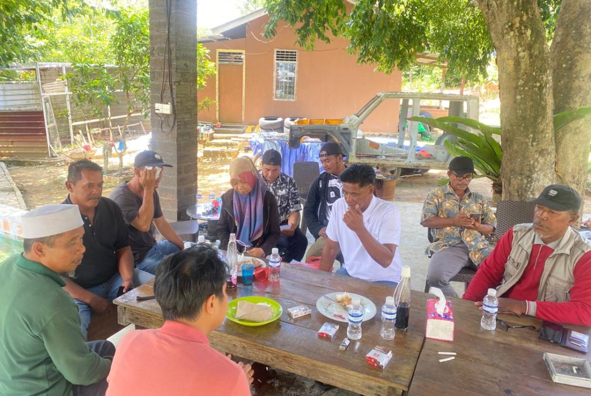 Perangkat desa RT/RW dan nelayan dari desa Numbing gelar rapat membahas persiapan RDP yang akan digelar Jumat.