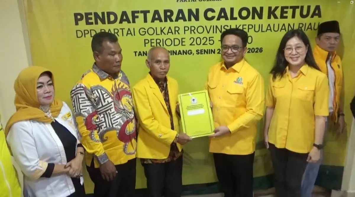 Baru Satu Kandidat, Ade Angga Melaju di Bursa Ketua DPD I Partai Golkar Kepri