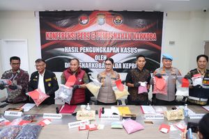 Polda Kepri Ungkap 41 Kasus Narkotika dalam Dua Bulan, 58 Tersangka Diamankan