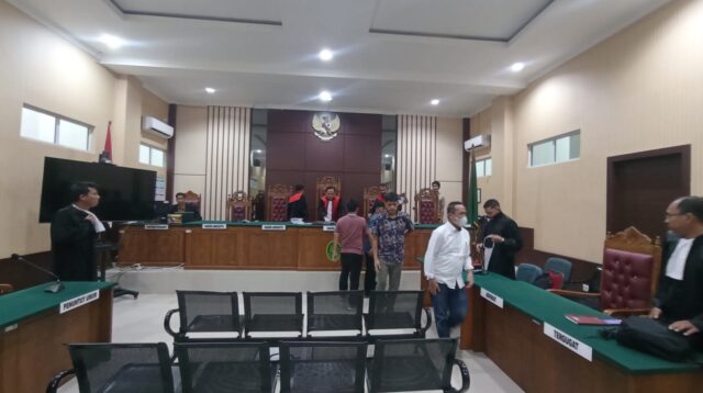 Dugaan Korupsi Jembatan Marok Lingga, 4 Terdakwa Dituntut hingga 3,5 Tahun Penjara