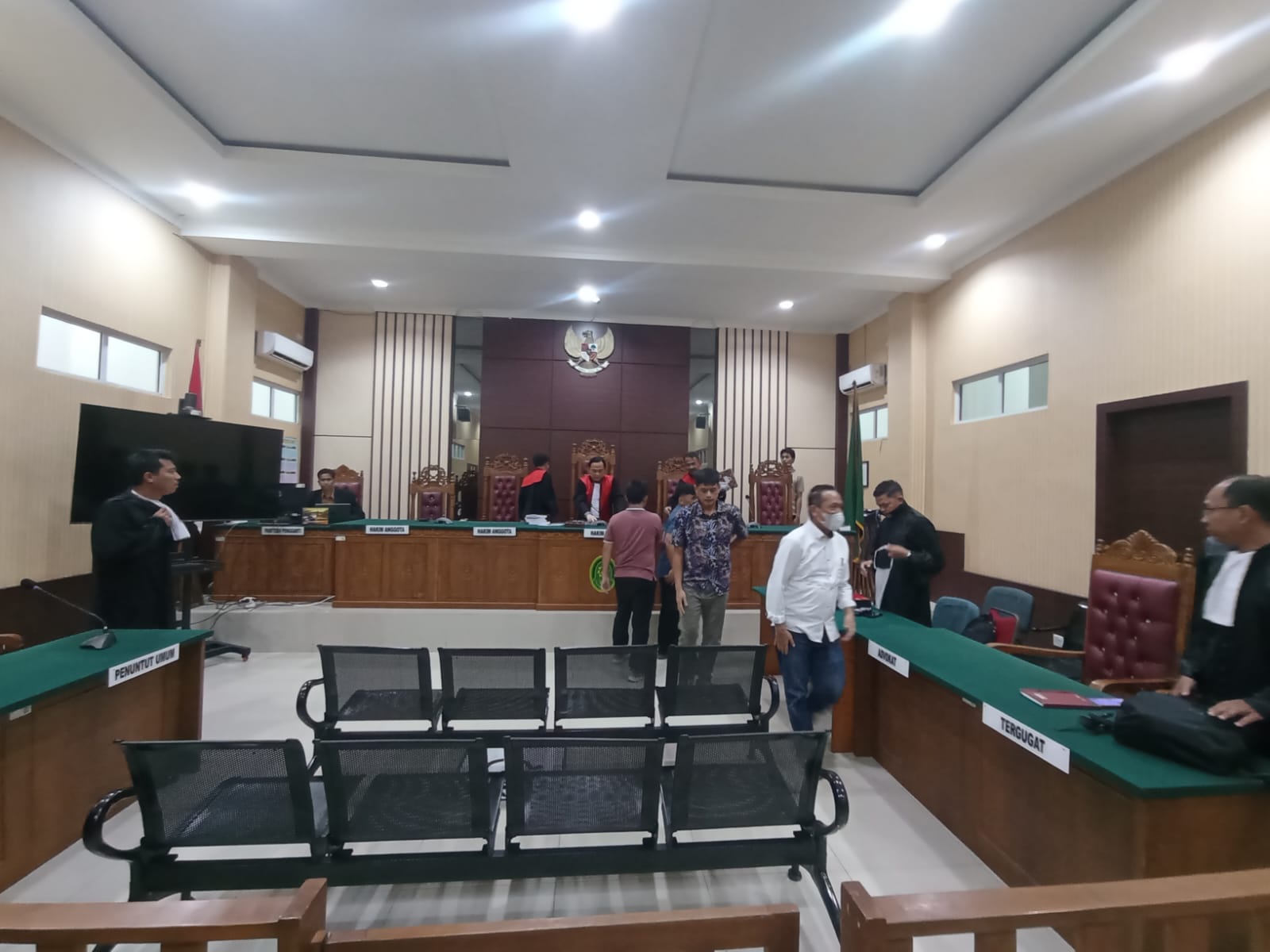 Dugaan Korupsi Jembatan Marok Lingga, 4 Terdakwa Dituntut hingga 3,5 Tahun Penjara